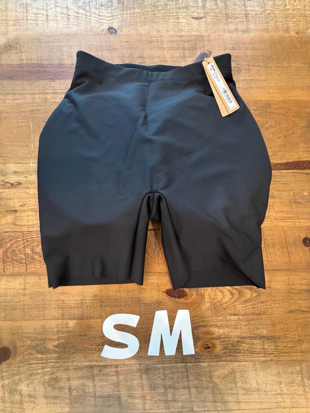 SKIMS Black Butt Enhancing Shapewear shorts